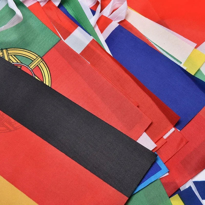 10Pcs National Flag Set - Lot de 10 Drapeaux Nationaux
