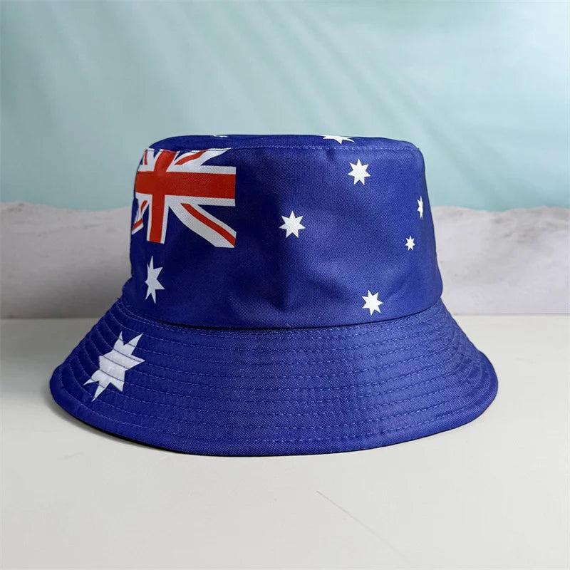 National Flag Bucket Hat - Bob Drapeau National