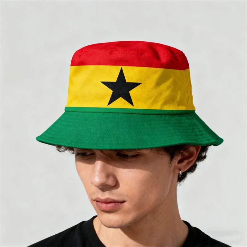 National Flag Bucket Hat - Bob Drapeau National