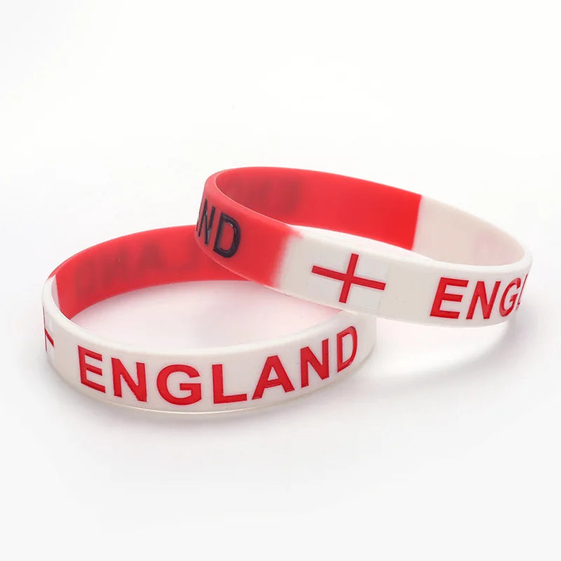 Country Flag Silicone Bracelet - Bracelet Silicone Drapeau Pays