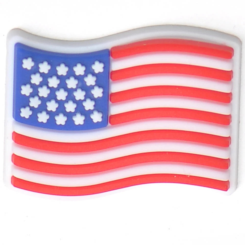 National Flag Shoe Charms - Charms Chaussures Drapeau National