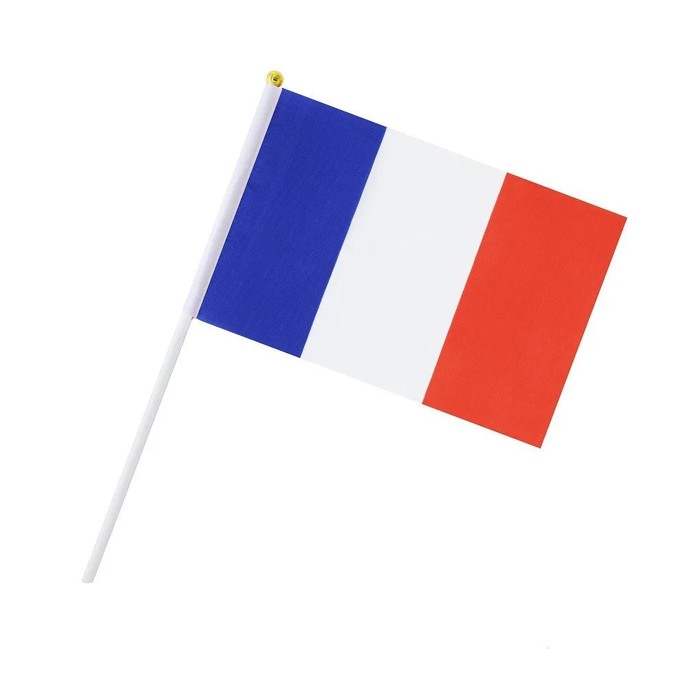 10Pcs National Flag Set - Lot de 10 Drapeaux Nationaux