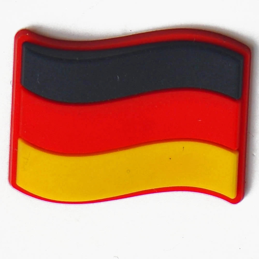 National Flag Shoe Charms - Charms Chaussures Drapeau National